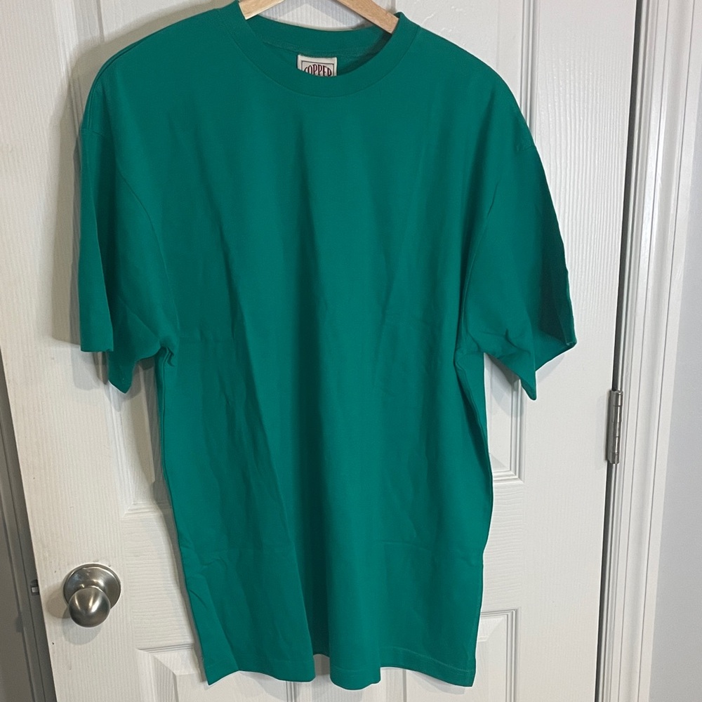 NWT - Copper Key Green Short Sleeve T Shirt - Womens' Size L - Casual Comfy